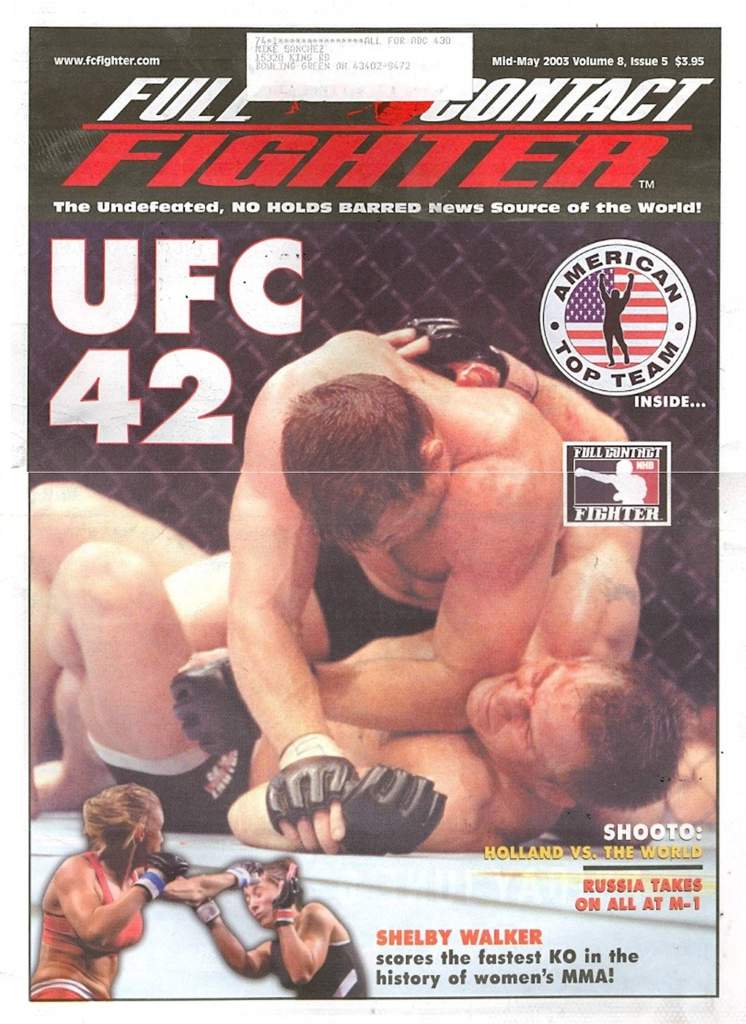 05/03 Full Contact Fighter Newspaper